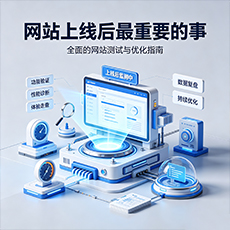 青岛建站-网站上线后最重要的事:全面的网站测试与优化指南