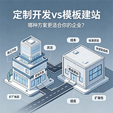 青岛建站-定制开发vs模板建站:哪种方案更适合你的企业?