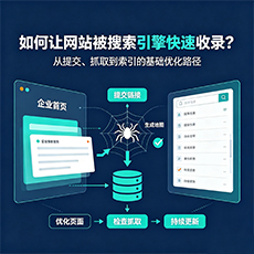 青岛建站-如何让网站被搜索引擎快速收录?