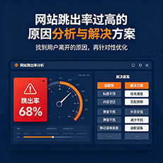 青岛建站-网站跳出率过高的原因分析与解决方案