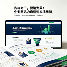 青岛建站-内容为王，营销为翼：企业网站内容营销实战手册