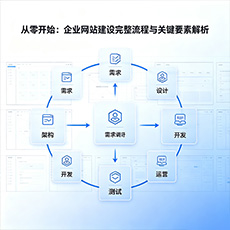市北建站-从零开始：企业网站建设完整流程与关键要素解析