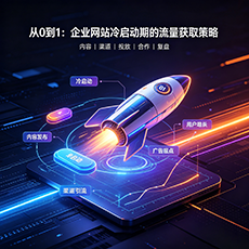 青岛建站-从0到1：企业网站冷启动期的流量获取策略