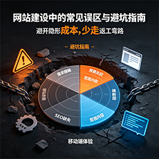 青岛建站-网站建设中的常见误区与避坑指南